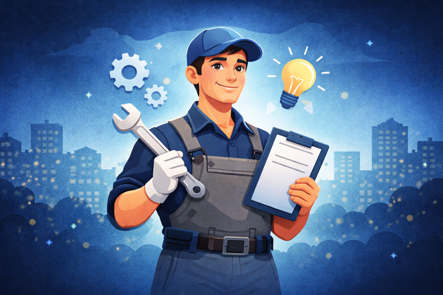 Profissional de serviços da Help Floripa